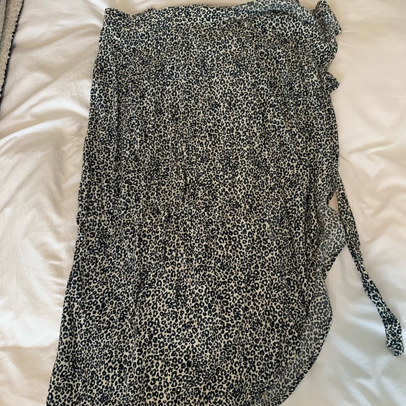 American Eagle Leopard Print Midi-skirt - Picture 5 of 5